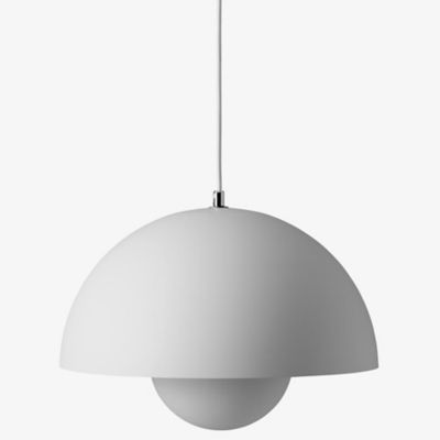 Flowerpot VP7 Pendant (Matte Grey|PVC) - OPEN BOX