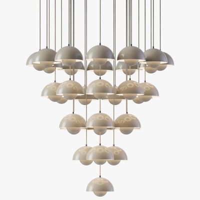 Flowerpot VP10 Chandelier