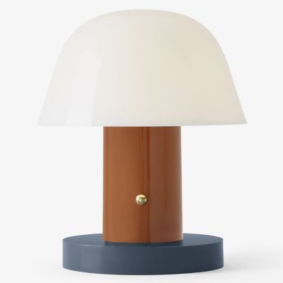 Setago Rechargeable Table Lamp (Rust and Thunder) - OPEN BOX