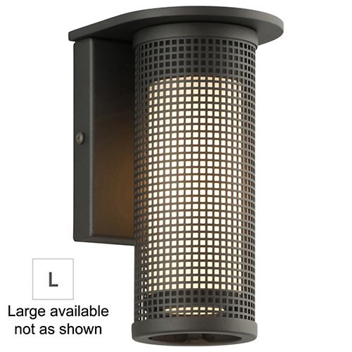 Hive LED Outdoor Wall Sconce (Matte Black/Lrg/LED)-OPEN BOX