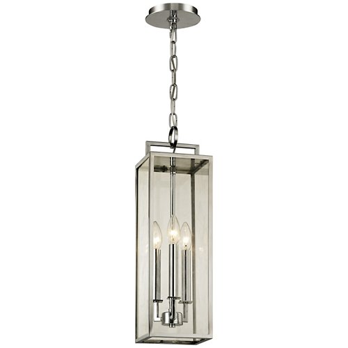 Beckham Outdoor Pendant (Polished Stainless) - OPEN BOX RETURN