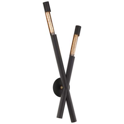 Hendrix 2-Light Cross Wall Sconce