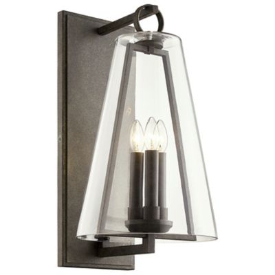 Adamson 3-Light Outdoor Wall Sconce