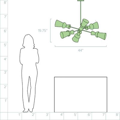 Florence Chandelier by Troy Lighting at