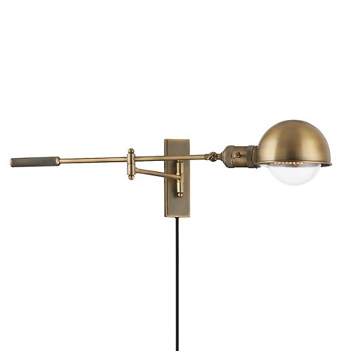 Cannon Plug-In Wall Sconce