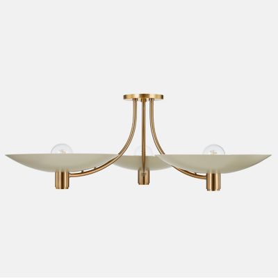 Wolfe Semi Flushmount