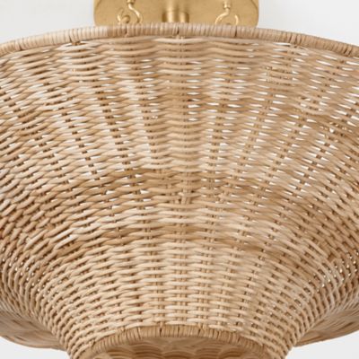 Ketan Semi-Flushmount