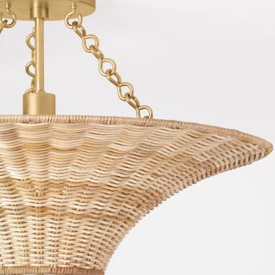 Ketan Semi-Flushmount