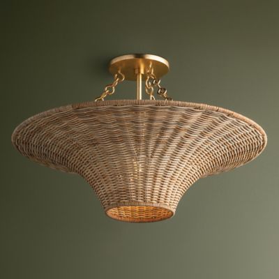 Ketan Semi-Flushmount