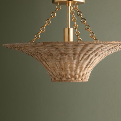 Ketan Semi-Flushmount