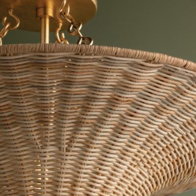 Ketan Semi-Flushmount