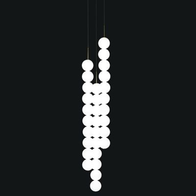 Abacus 10 Sphere 3 LED Suspension