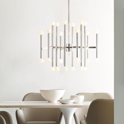 Visual Comfort Studio Beckham Classic Four Light Chandelier In Burnished  Brass