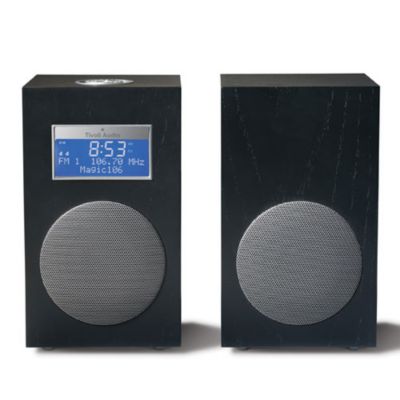 Model 10 Clock Radio (Black/Wood) - OPEN BOX RETURN