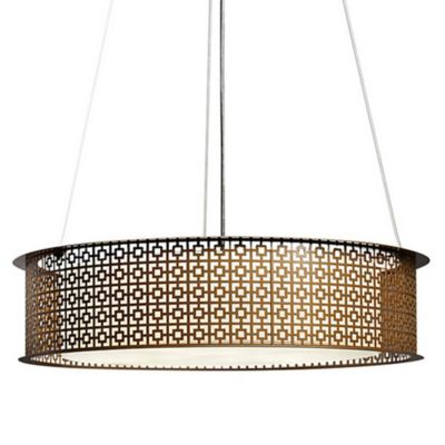 Clarus Drum Pendant with Diffuser