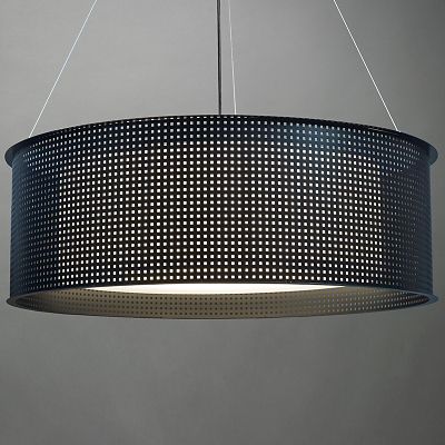 Clarus Drum Pendant with Diffuser by UltraLights at