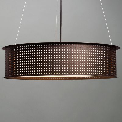 Clarus Drum Pendant with Diffuser by UltraLights at
