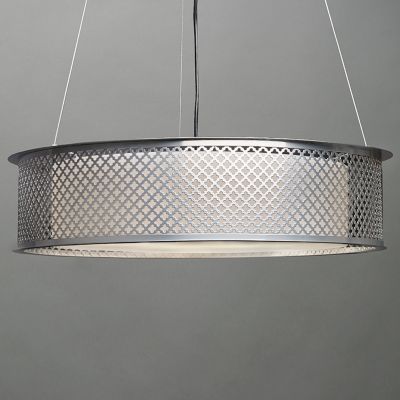 Clarus Drum Pendant with Diffuser by UltraLights at