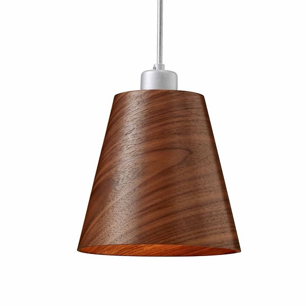 Designer Wood LED Mini Pendant