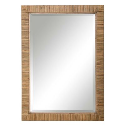 Cape Natural Rattan Mirror