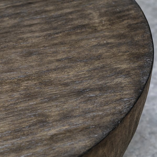 Lark Round Wood Coffee Table