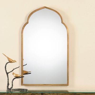Kenitra Gold Arch Mirror - Thumbnail 4