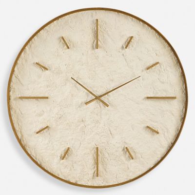 Stone Serenity Wall Clock