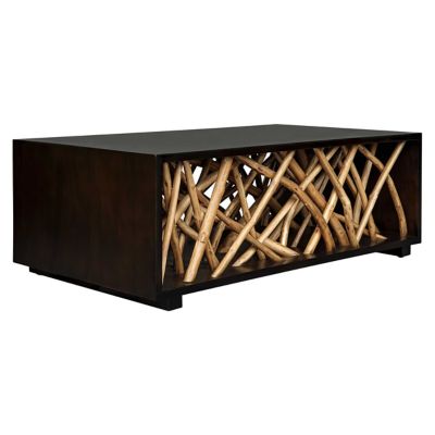 Teak Maze Coffee Table