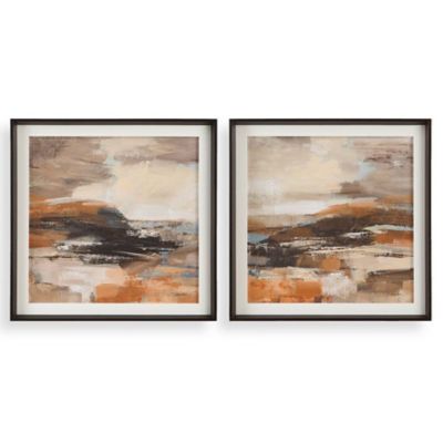 Cinnamon Shore Wall Art, Set of 2