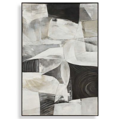 Folding Time Framed Canvas