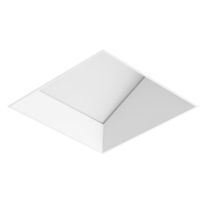 Entra CL 3 Inch Square Wall Wash Flangeless LED Trim