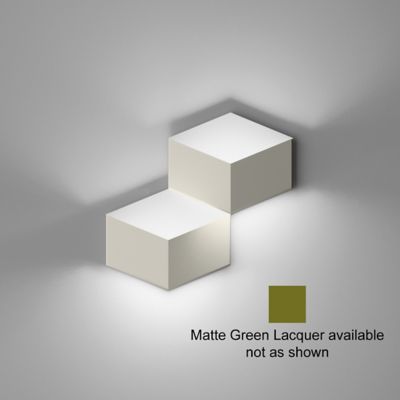 Fold LED Multi Wall Light (Matt Green Lacquer/SM) - OPEN BOX