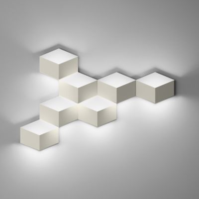 Fold Double Wall Sconce(Small/Cream Lacquer)-OPEN BOX RETURN