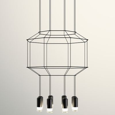 Wireflow 0303 3-D LED Octagonal Pendant