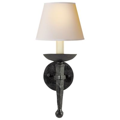 Iron Torch Wall Sconce