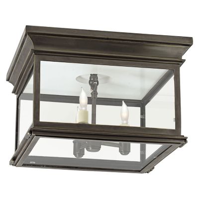 Club Large Square Flushmount