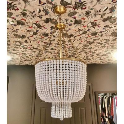 VISUAL COMFORT JACQUELINE TWO-TIER CHANDELIER (BRASS/CLEAR GLASS) -  Brooke's on Main