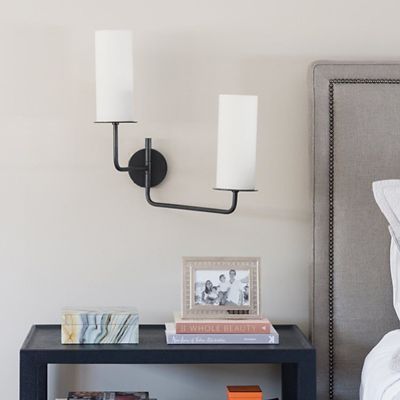 Larabee Double Swing Arm Sconce by Visual Comfort at Lumens.com