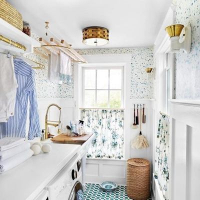 Ella Woven Flushmount