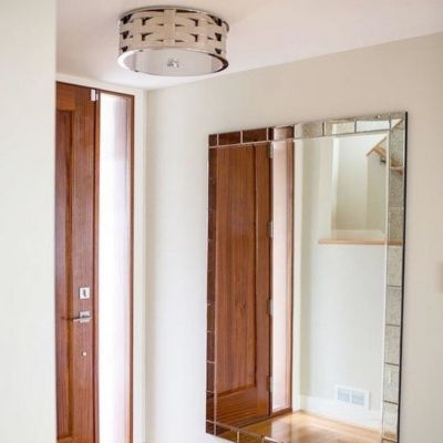 Ella Woven Flushmount