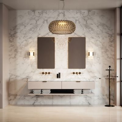 Covet Wide Clip Bath Sconce