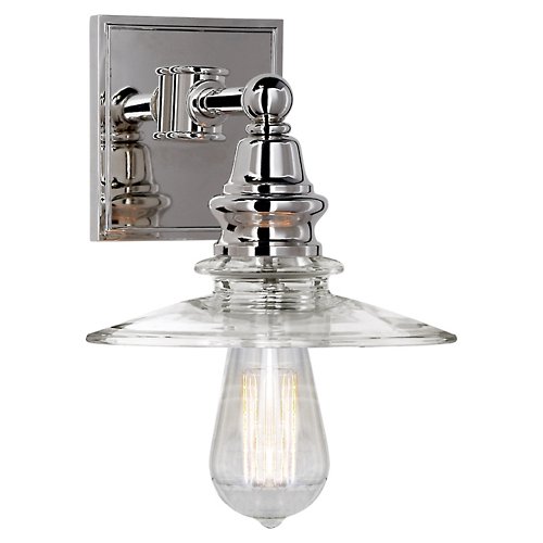 Covington Wall Sconce with Clear Glass