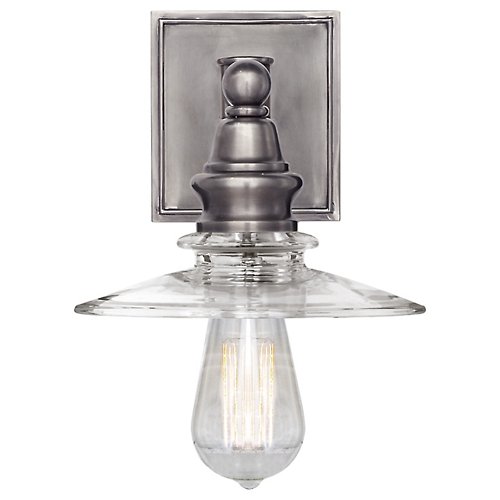 Covington Wall Sconce with Clear Glass