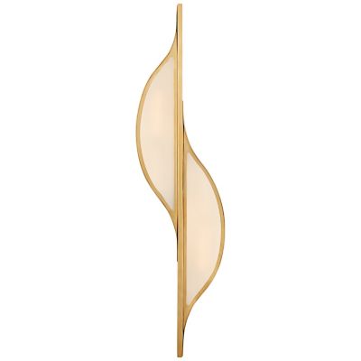 KW2704ABFG by Visual Comfort - Avant Small Curve Sconce in Antique