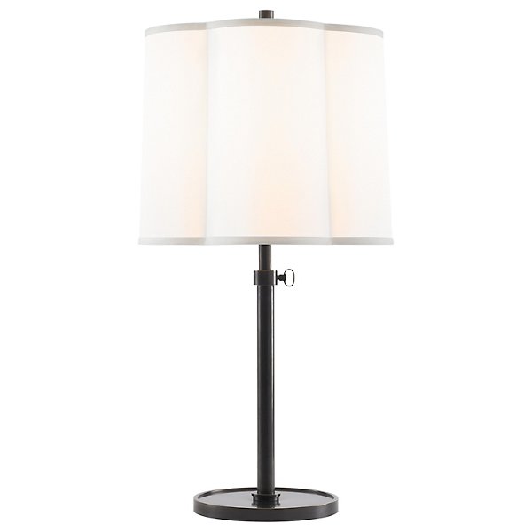 Simple Scallop Table Lamp