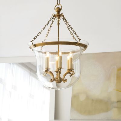 Country Bell Jar Pendant