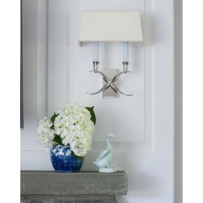 Cross Bouillotte Wall Sconce