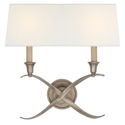 Cross Bouillotte Wide Wall Sconce