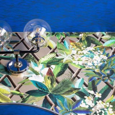 Bistro Polished Nickel Bathbar