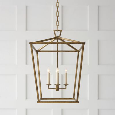 See Our Visual Comfort Darlana Lighting Up Close - Chrissy Marie Blog